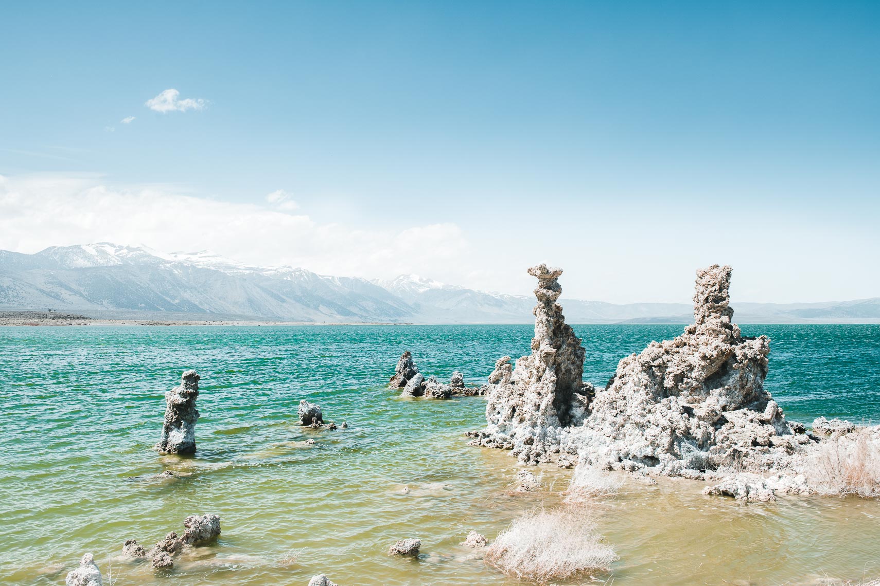tuffa on mono lake